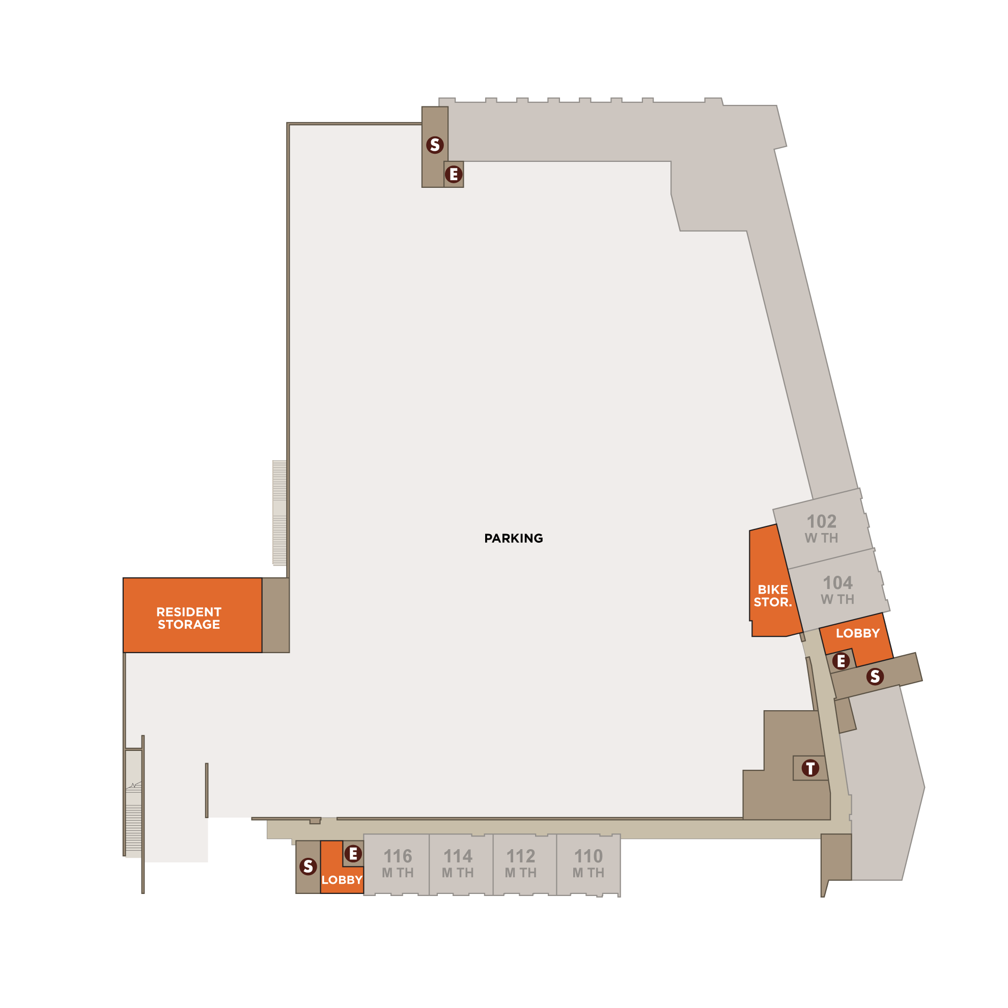 Siteplan Level 2 Base