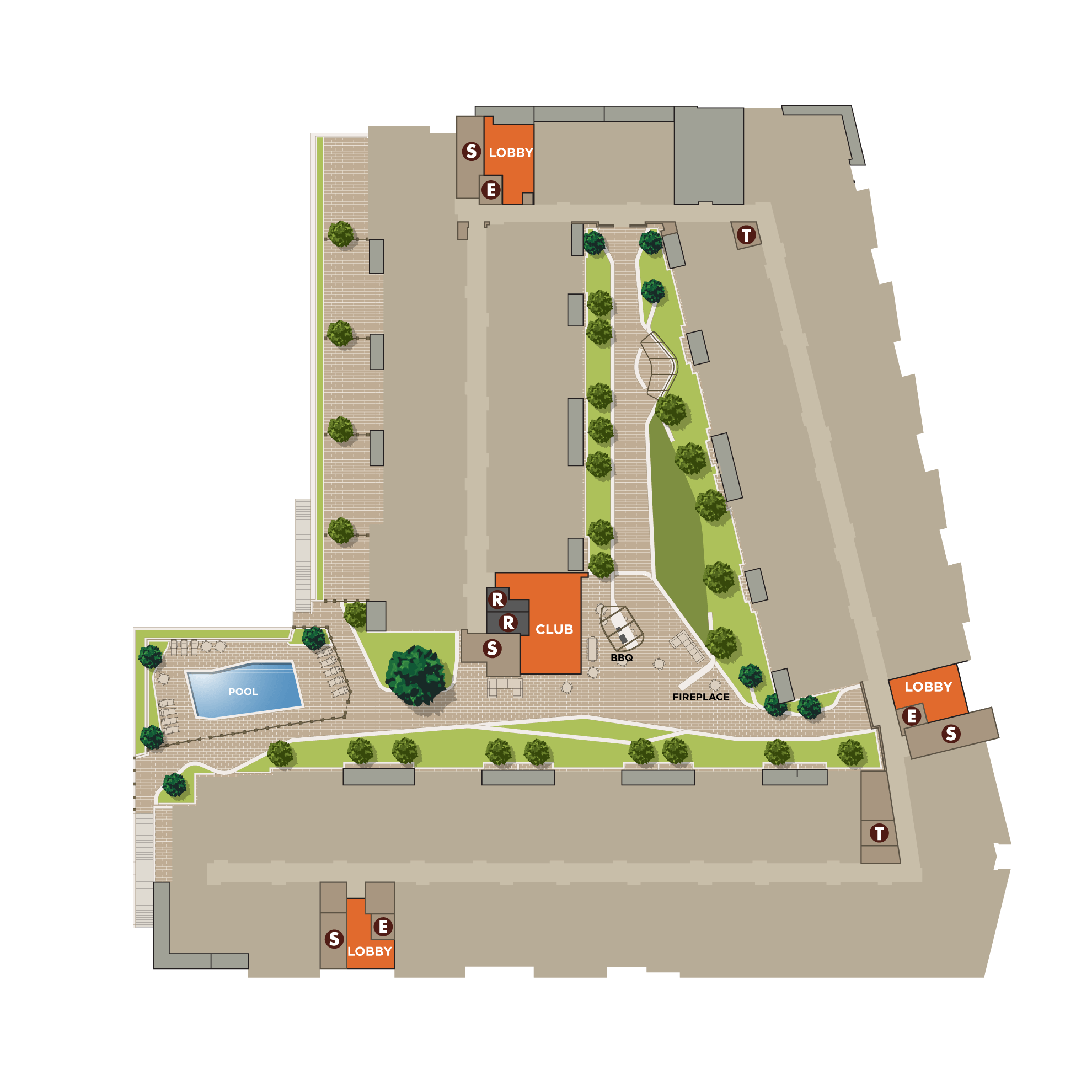 Siteplan Level 3 Base