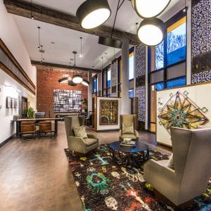 The Pierce: Leasing Gallery Lounge