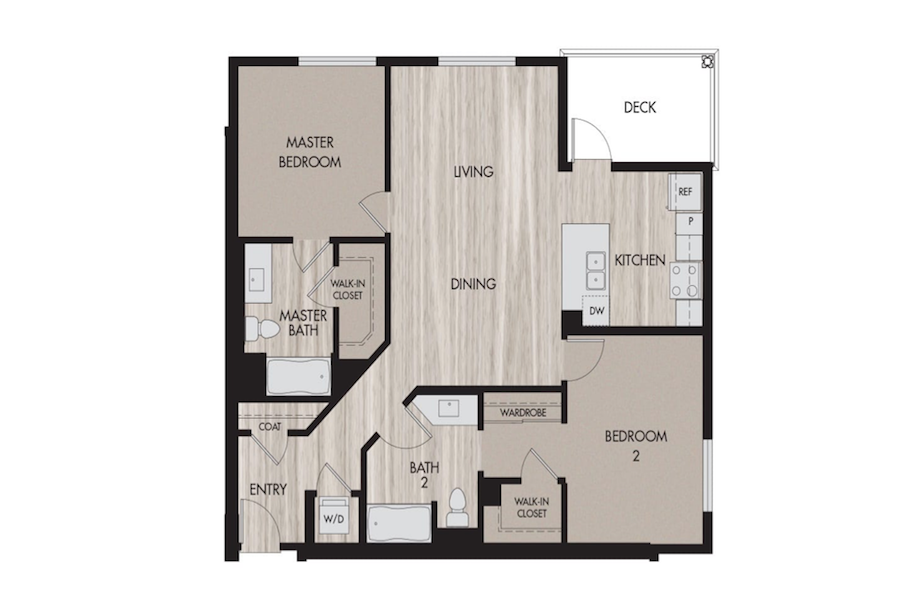 News from The Pierce - The Pierce Floor Plan Spotlight: Plan Q