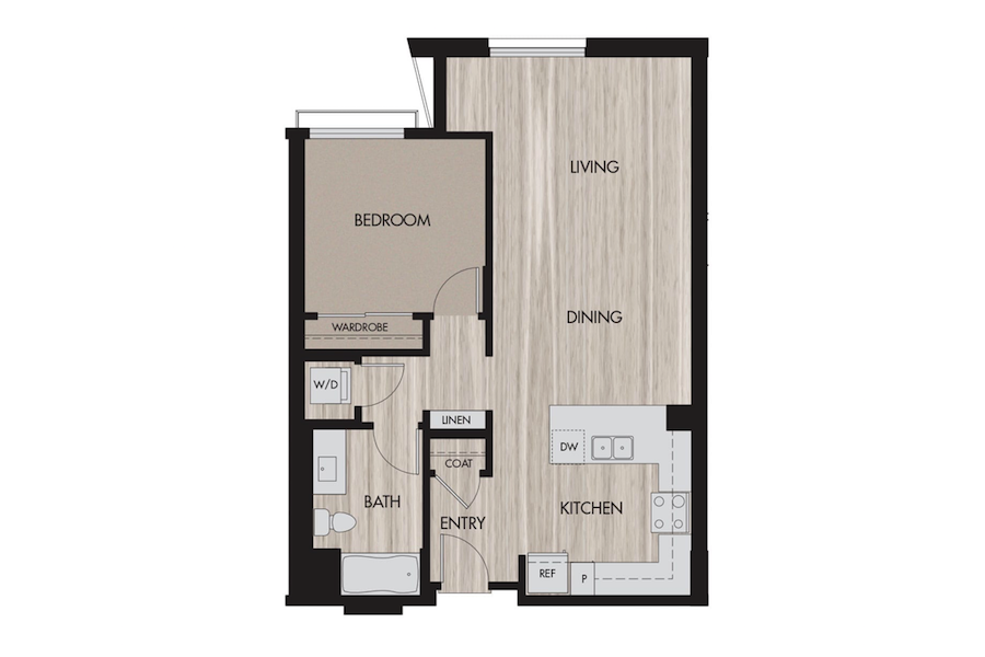 News from The Pierce - Extraordinary living: Plan E-1 at The Pierce